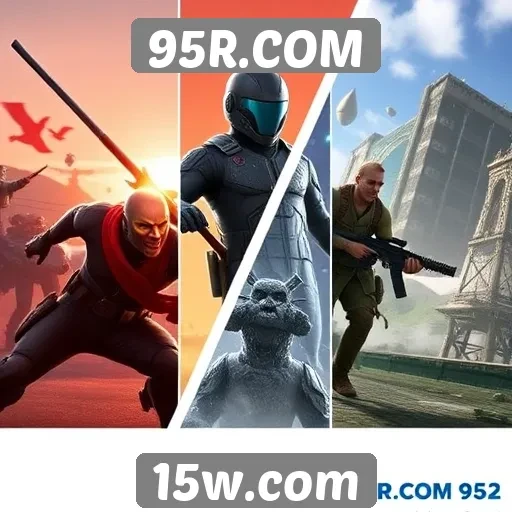 Comparativo de jogos populares no 95R.COM